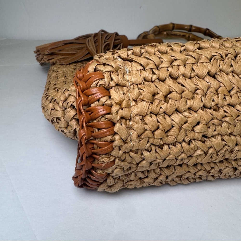 Lilly Pulitzer Greydon Straw Tote Bag - Picture 3 of 16